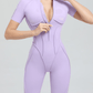 Sculpt Zip Romper™ - GymRevoolt